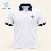 JESMARY - Xưởng May Áo Thun Giới Trẻ Công Giáo Theo Yêu Cầu: Chất Cotton Co Giãn 4 Chiều, Thoáng Mát Cho Các Kỷ Niệm Đại Hội